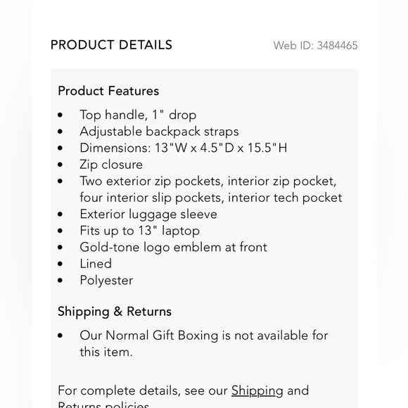 MICHAEL Michael Kors
Kelsey Large Leopard-Print Nylon Backpack * Firm on Price * - Picture 8 of 8